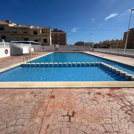 Maison Mitoyenne 3 Chambres, Terrasse, Bbq, Piscine Communautaire Santa Pola